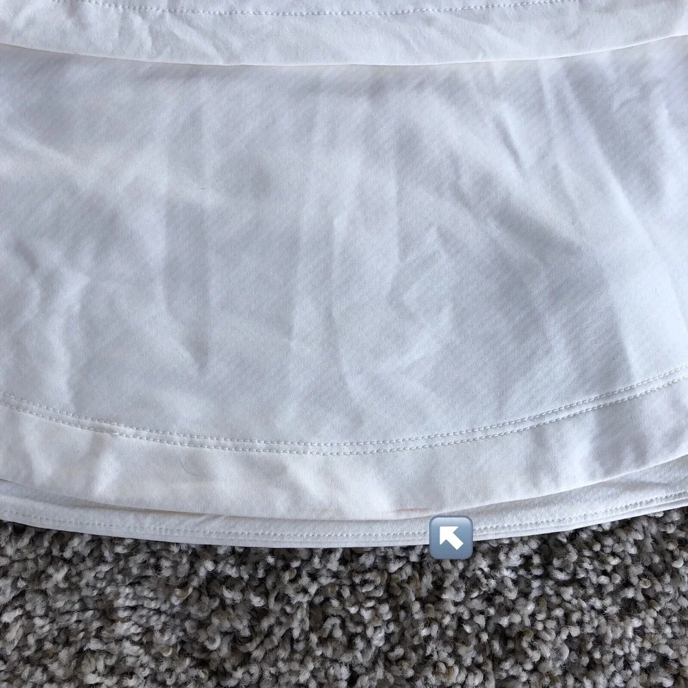 Athleta Whistler Hybrid Top Womens L White Layered Fleece Lined Performance $129 - Picture 12 of 12